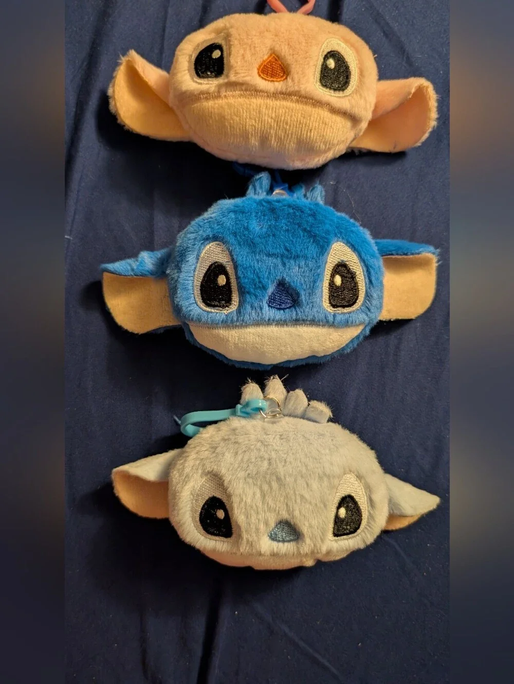 Pick 1 Stitch Plush Cartoon Character Keychain - Kids Accessories